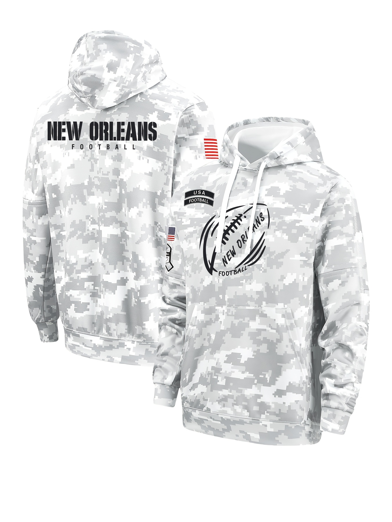 Men 2025 New Orleans Saints NFL hoodie